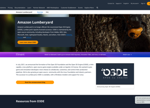 Amazon Lumberyard