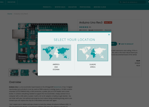 Arduino Uno Rev3