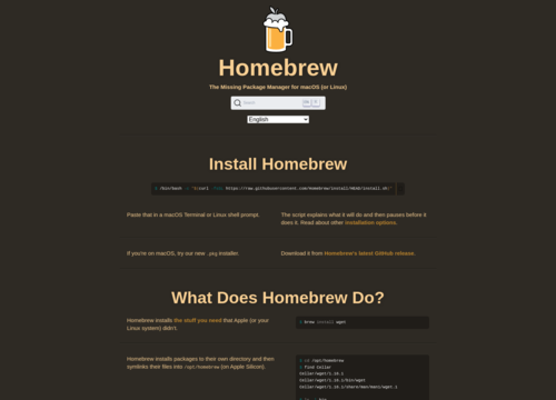 Homebrew