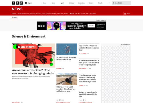 BBC's Science And Environment